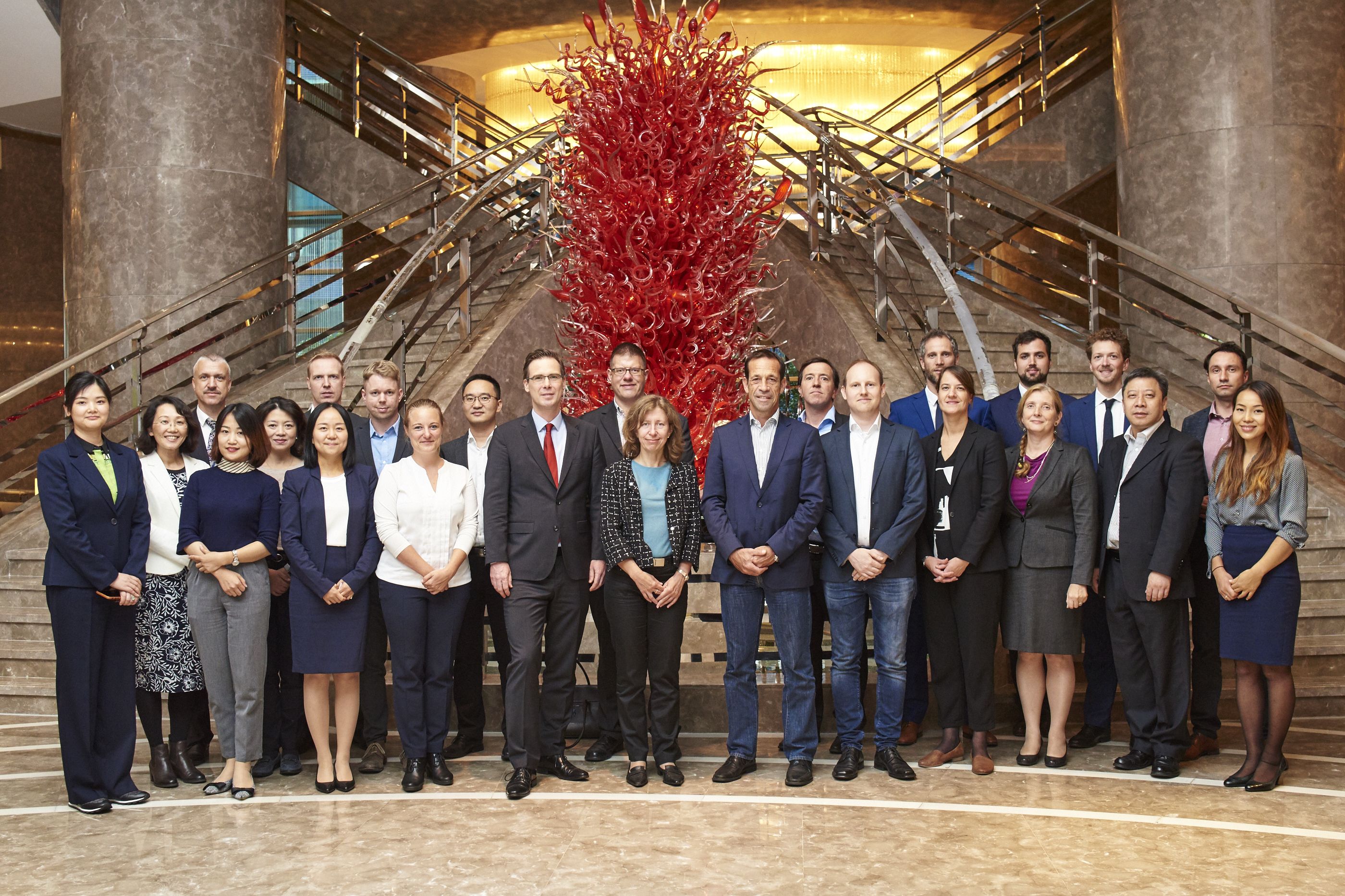 Group Photo of the Participants at the 2nd Meeting of the German Local Business Advisory Council
