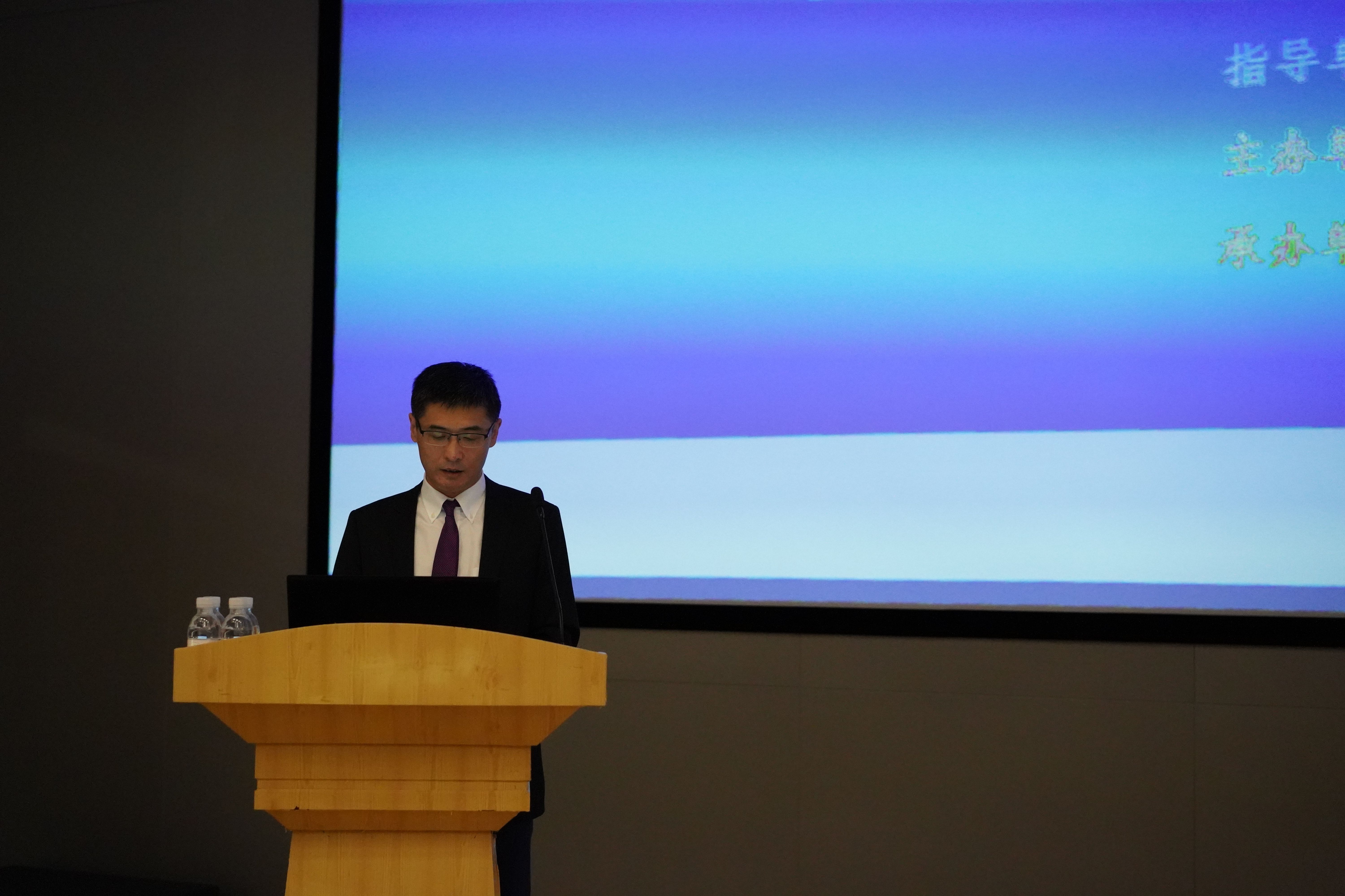 Mr. Yang Bo, Deputy Director of National Energy Conservation Center (NECC) Giving Opening Speech, ©GIZ 