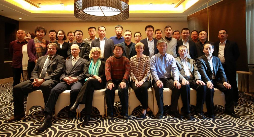 Group photo of kick-off event “Sino-German Demonstration Project on Energy Efficiency in Industry”. 